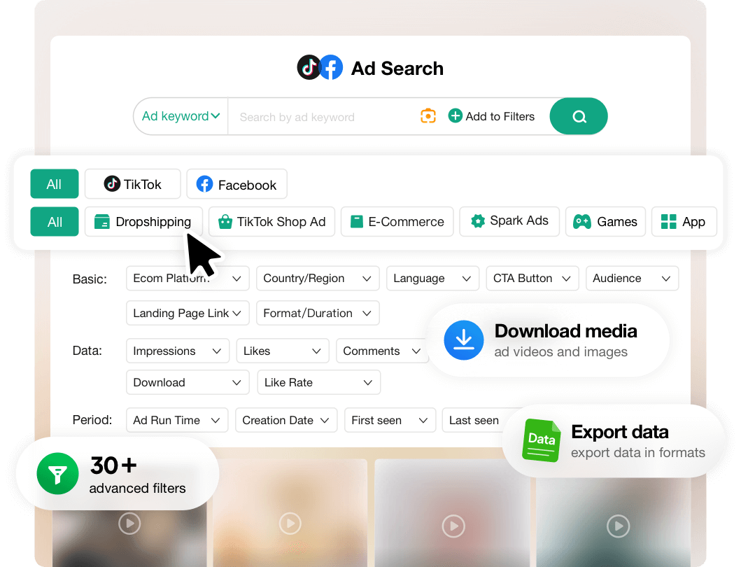 What Pros of Pipiads in finding the best online stores for dropshipping?