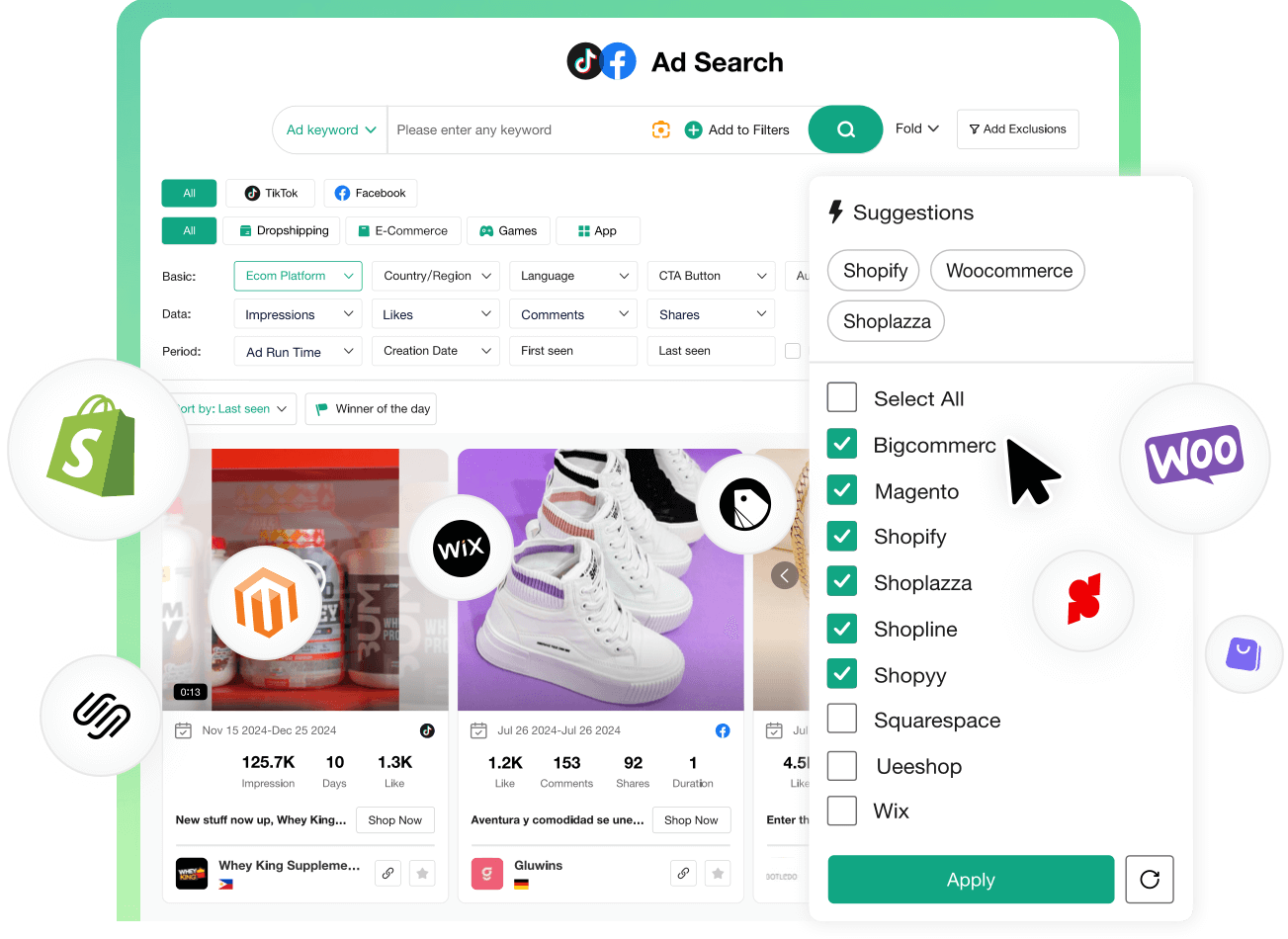 What are the Pros of Pipiads for Finding Successful Dropshipping Stores?