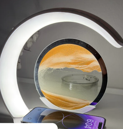 Hourglass Lamp