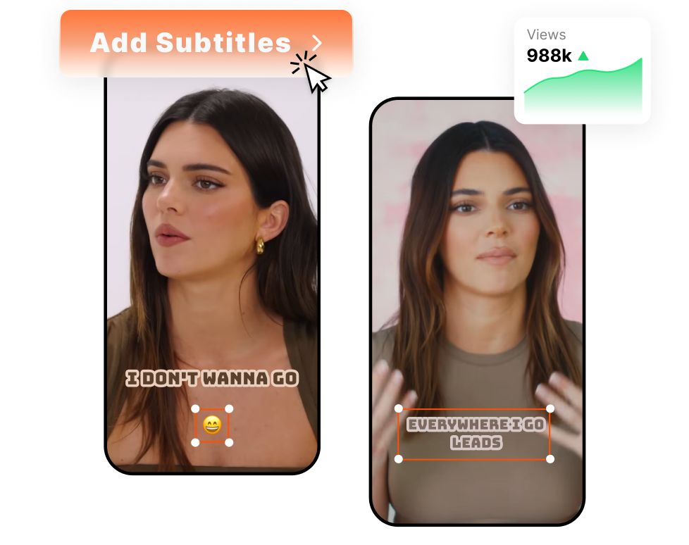 <span style="font-weight: 700; color: transparent; -webkit-background-clip: text; background-clip: text; background-image: linear-gradient(to right, #ff4f01, #ff7a3f); -webkit-text-fill-color: transparent;"> Free </span> <span> AI Video Caption Generator </span> <span style="font-weight: 700; color: transparent; -webkit-background-clip: text; background-clip: text; background-image: linear-gradient(to right, #ff4f01, #ff7a3f); -webkit-text-fill-color: transparent;"> Online </span>