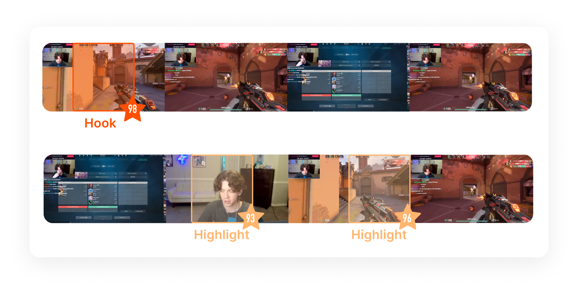Twitch clip maker