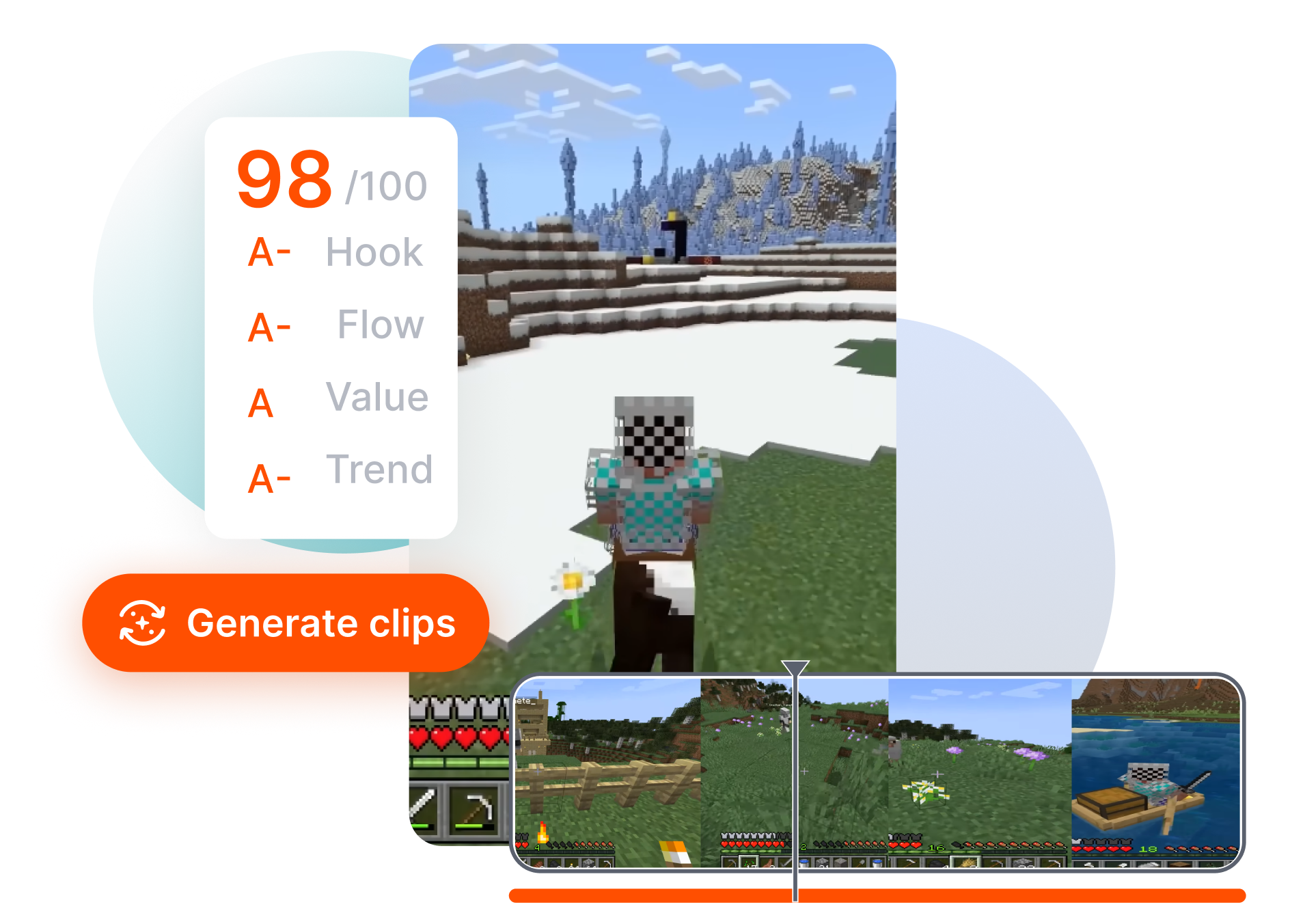 Minecraft Gameplay Clips