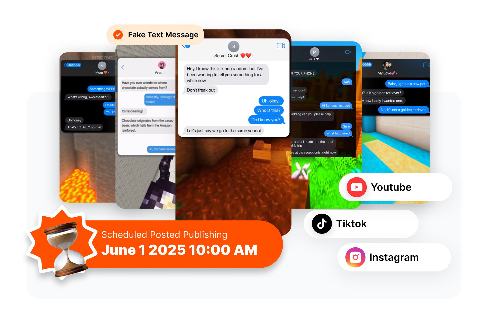 Fake WhatsApp Message