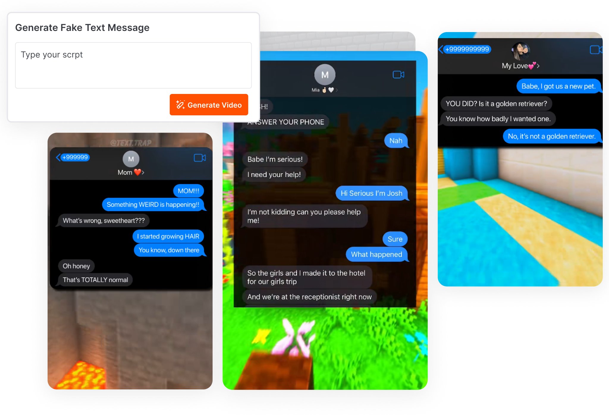Fake Telegram Message