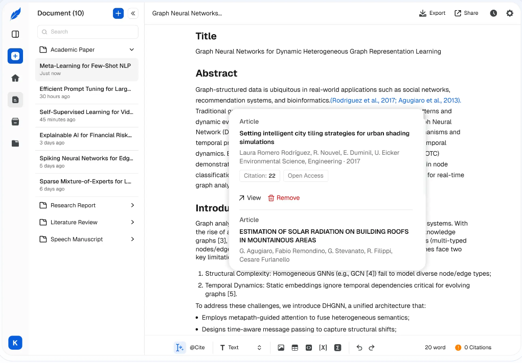 AI Citations for Essays