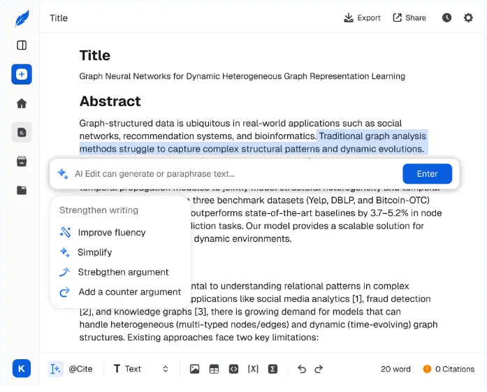 AI Statement Writing