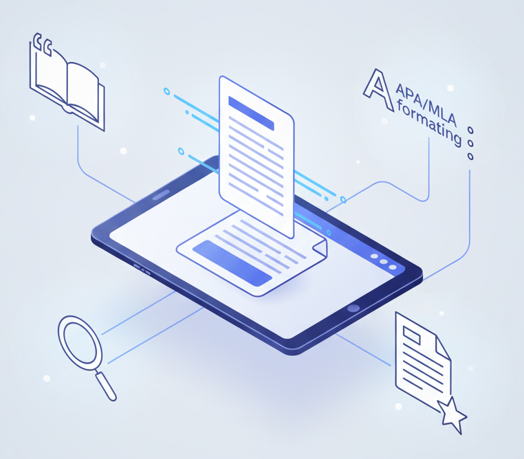 AI citation for case study