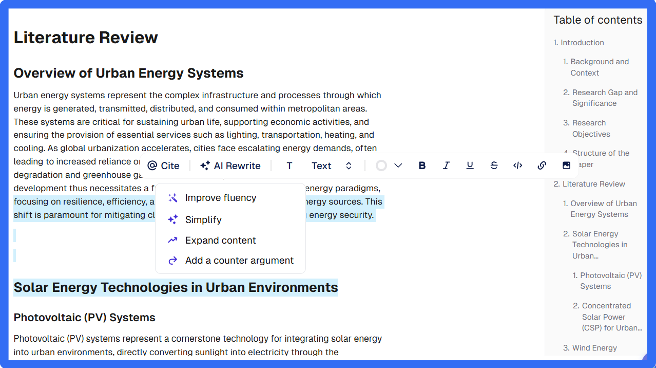 AI outline to essay
