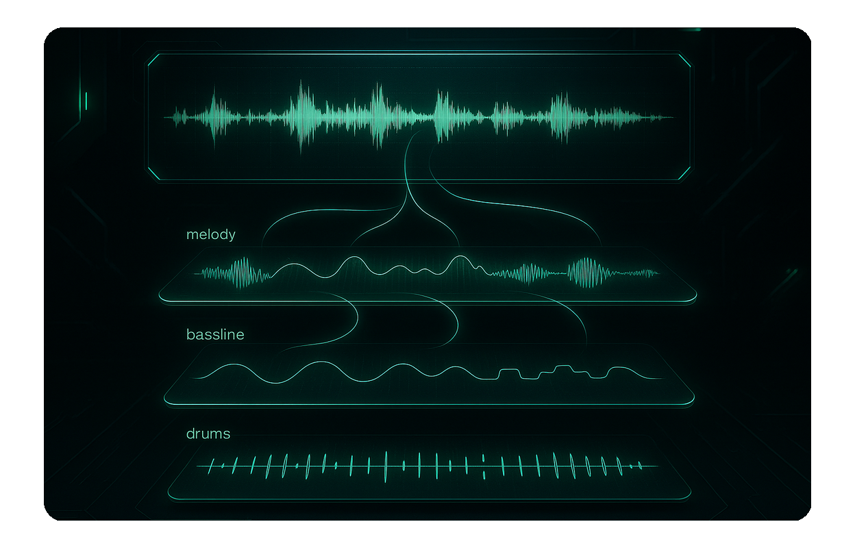 Works as Your Music Splitter