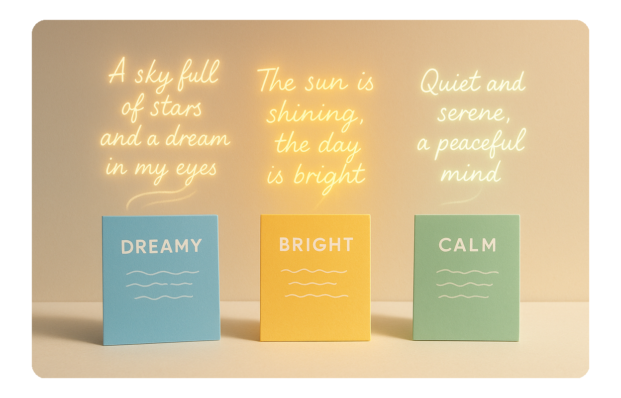 Verses Shaped by Mood