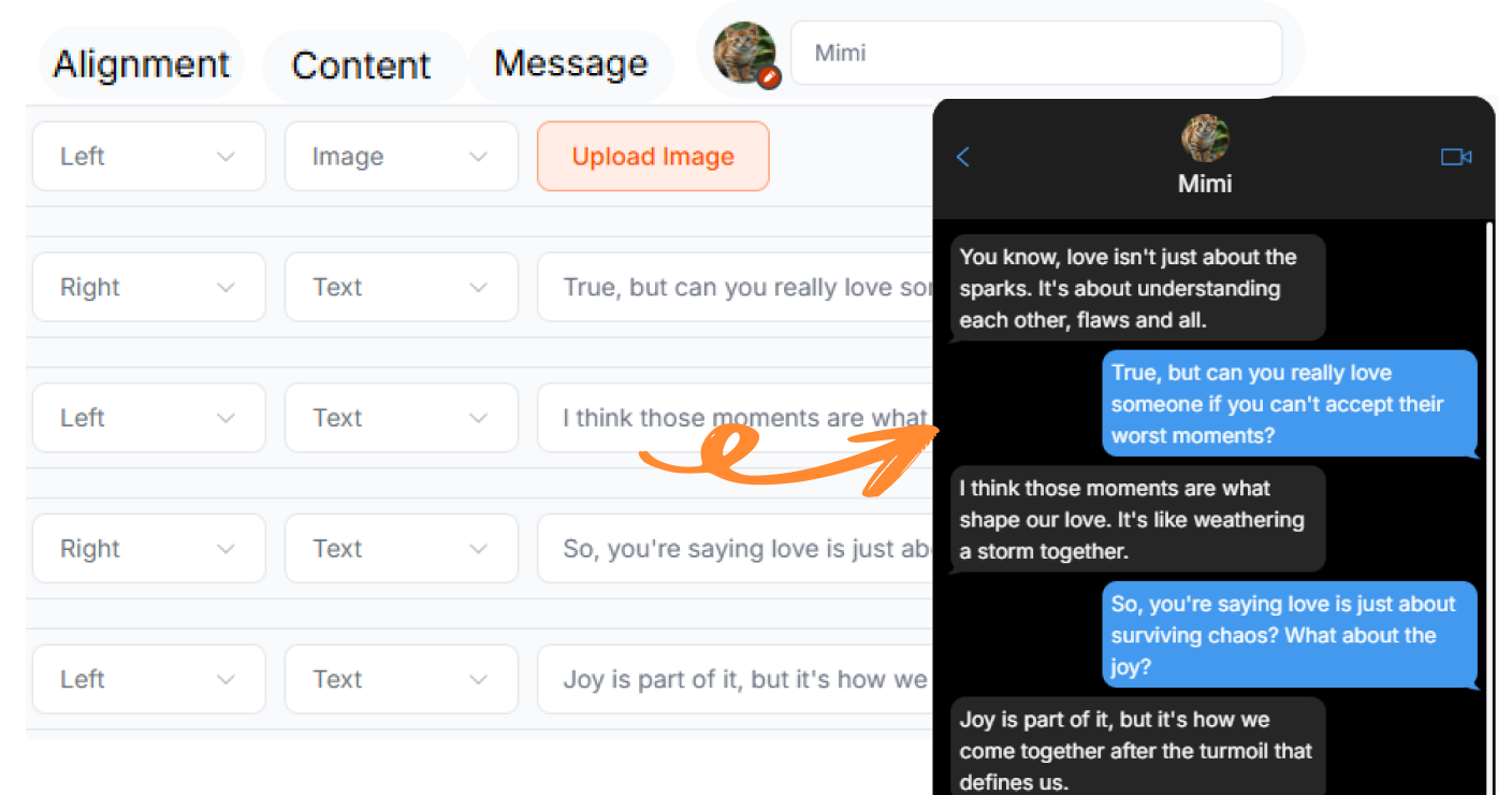 Fake Instagram Text Video