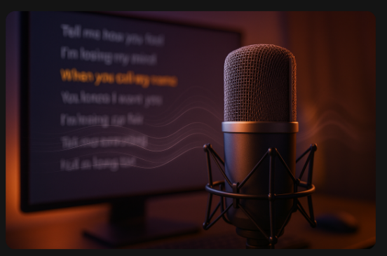 An AI rap lyrics generator