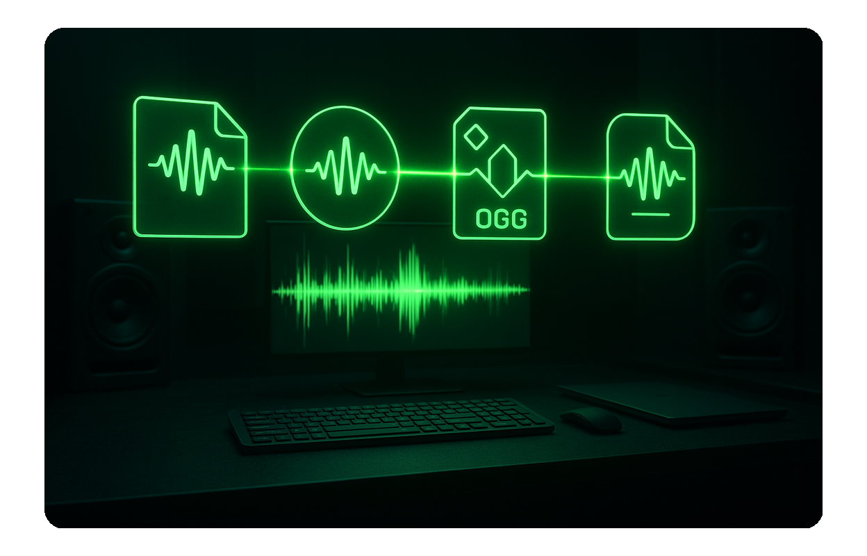 Upload & Analyze Diverse Audio Formats
