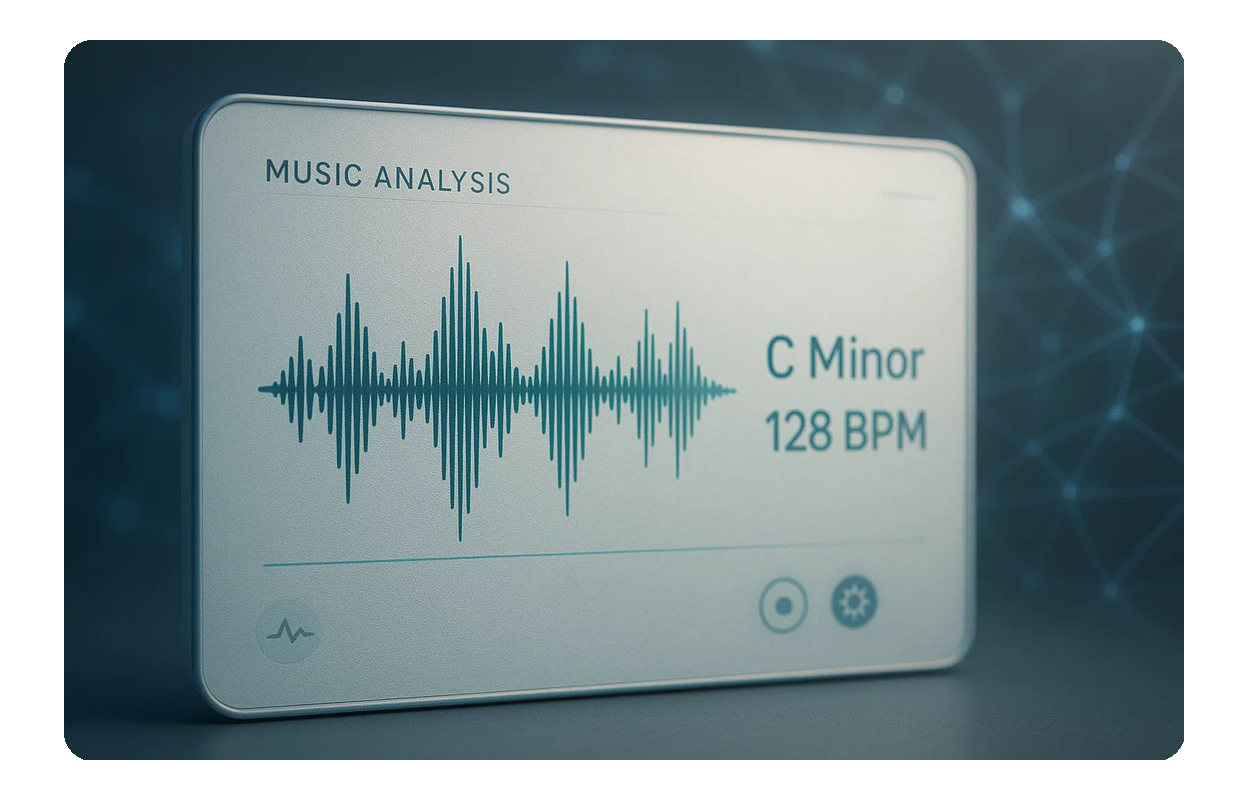 즉각적인 키 및 BPM 감지