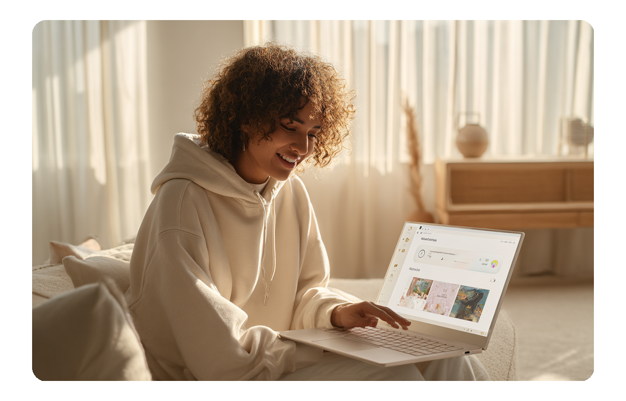 Interface en ligne conviviale