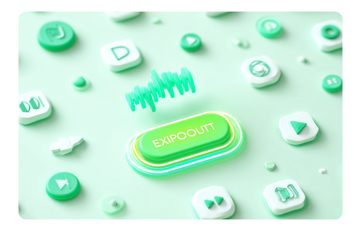 Download and export icons demonstrating the seamless workflow for AI-generated MIDI files compatible with any DAW.