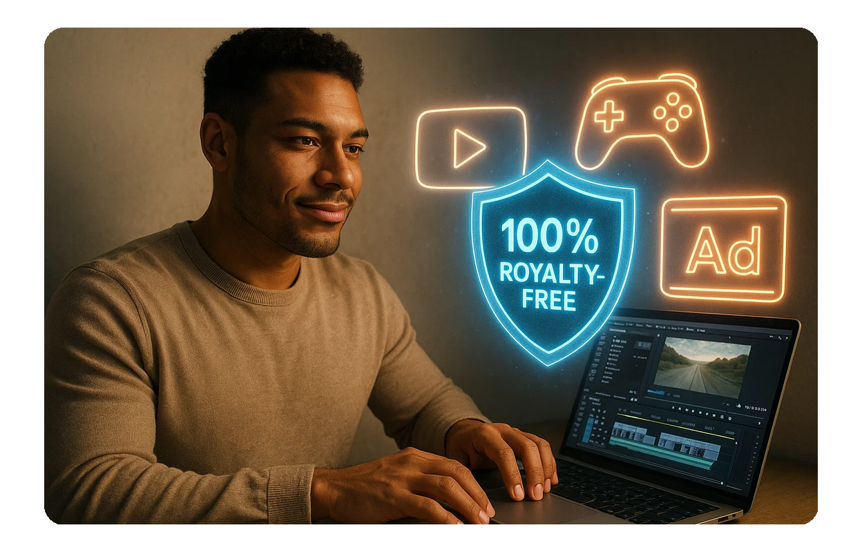 100% Royalty-Free Tracks
