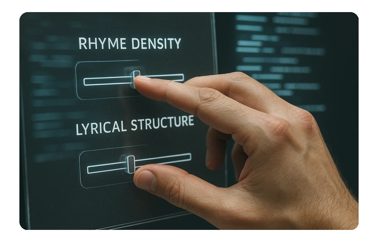 精密な韻と構造の制御