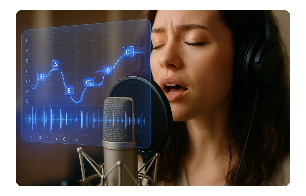 Análise Precisa de Tom Vocal
