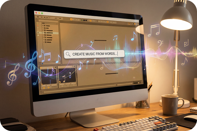 텍스트를 음악으로 바꾸는 마법