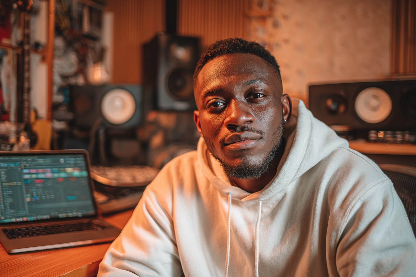 コード進行ビルダーで制作するソングライター。