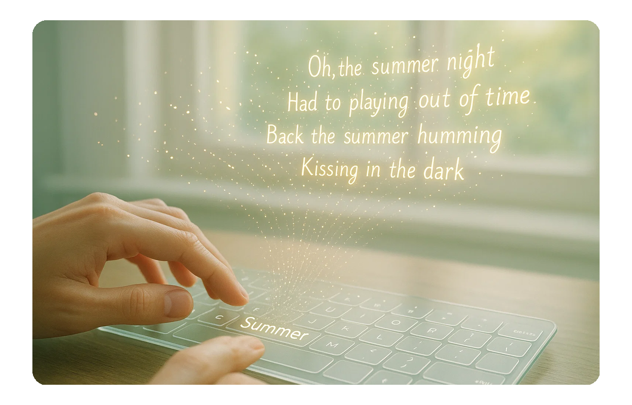 Instant Lyric Generation