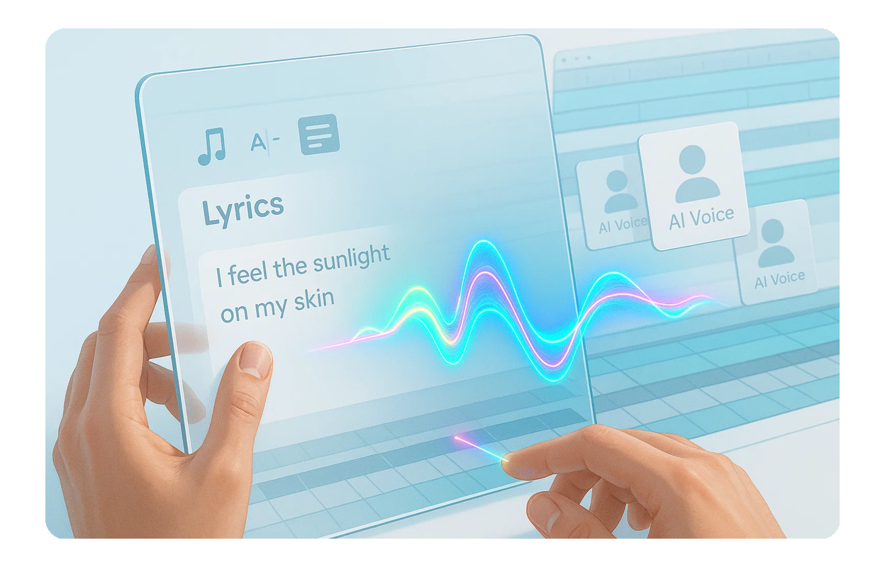 Dynamische Rap Stimme AI Generierung