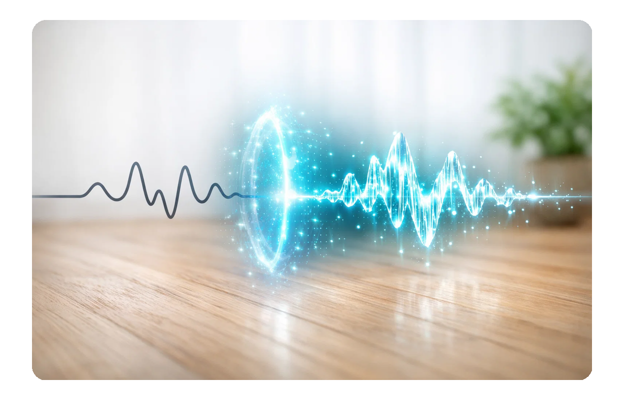 Qualidade de Áudio Superior