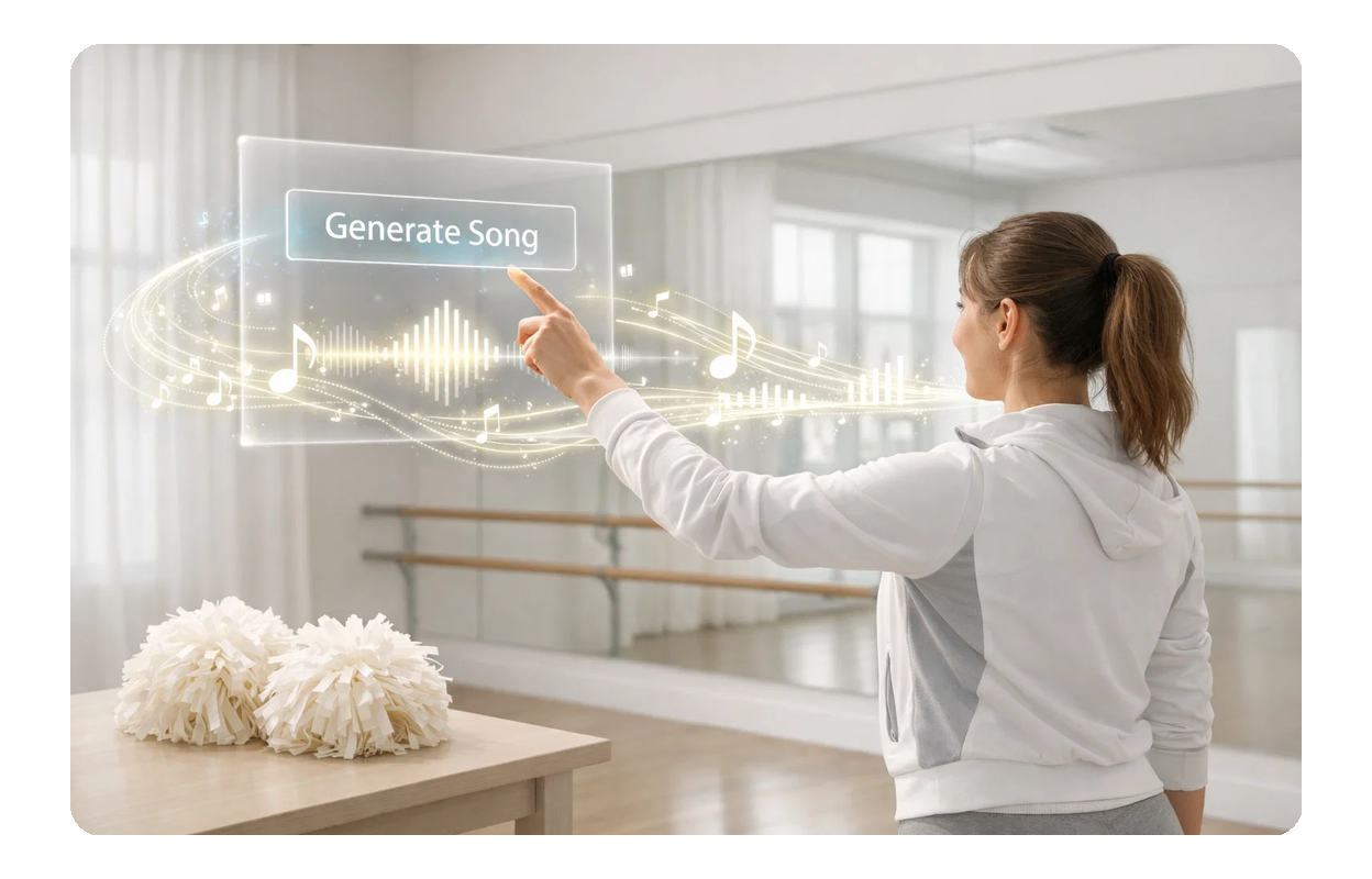 Instant Cheer Song Generation