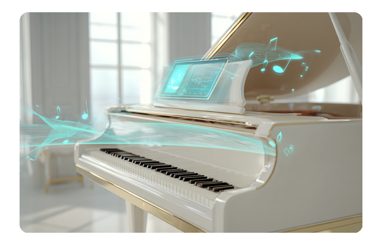 AI 驅動的鋼琴生成