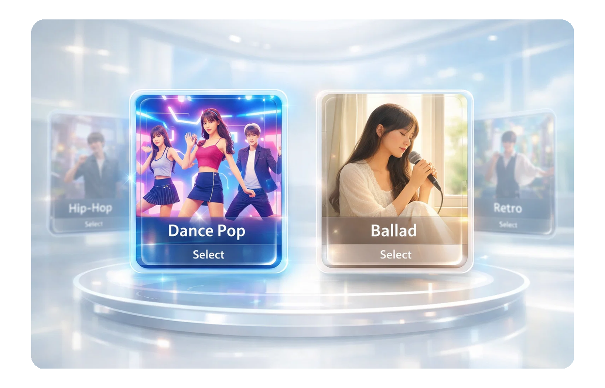 Vielfältige K Pop Stile