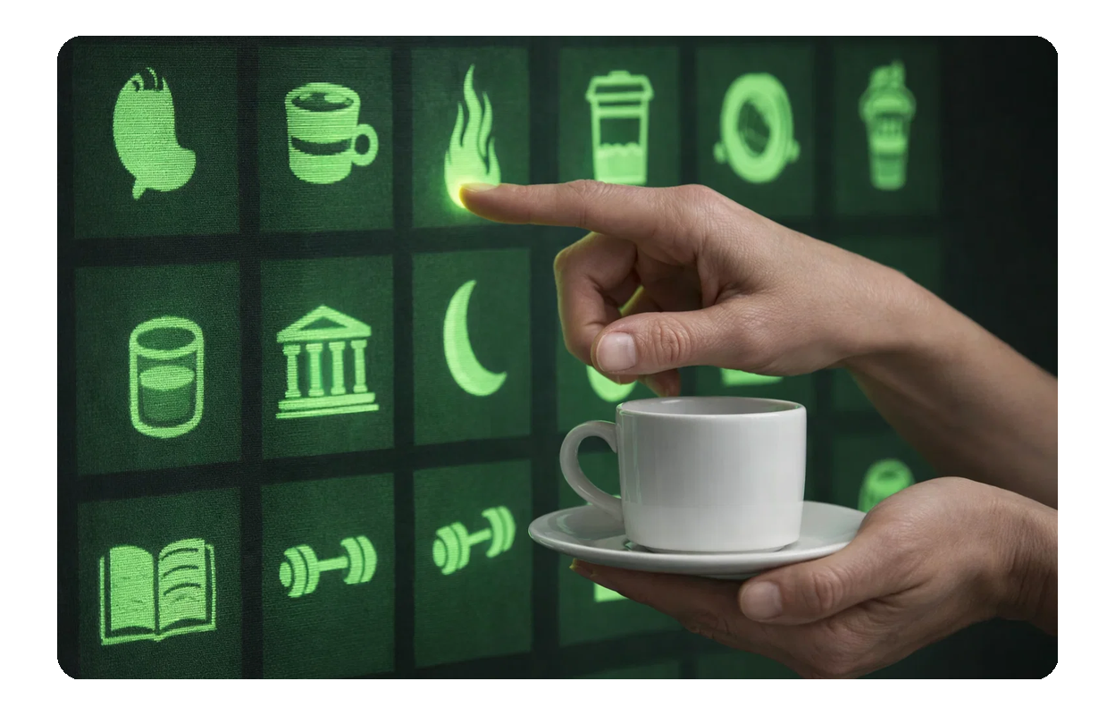 아이콘 또는 태그로 표시된 다양한 음악 장르. 저작권 안전한 창작물.