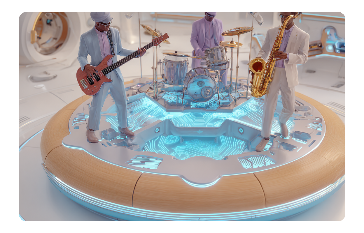 AI 驅動的放克引擎