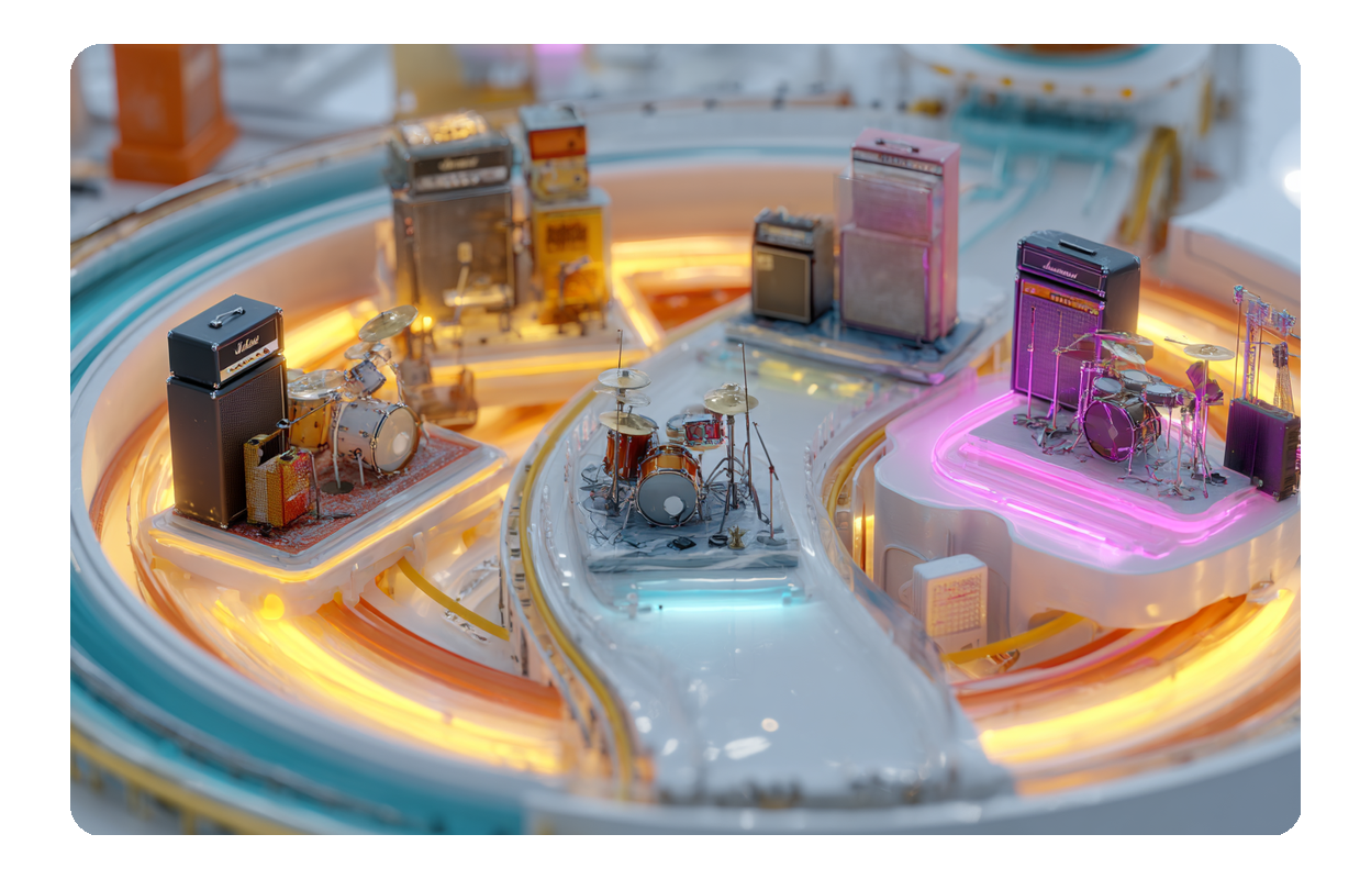 多様なロックジャンル