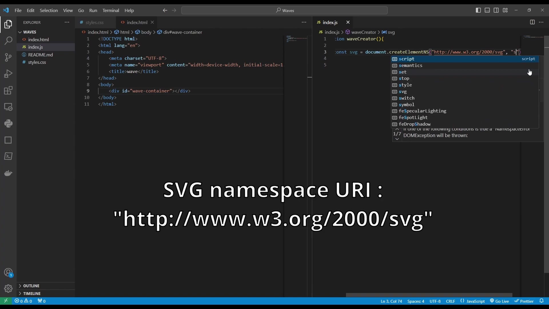 Create Dynamic SVG Waves with JavaScript: A Comprehensive Guide