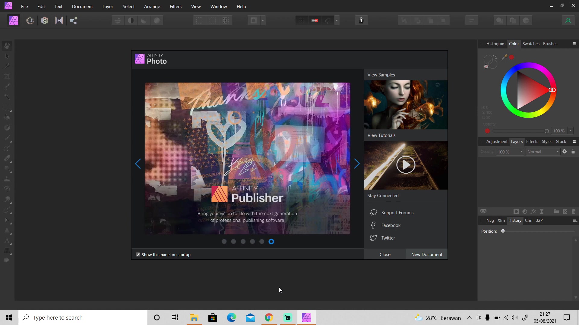 Extend Photo Backgrounds in Affinity Photo: A Simple Trick