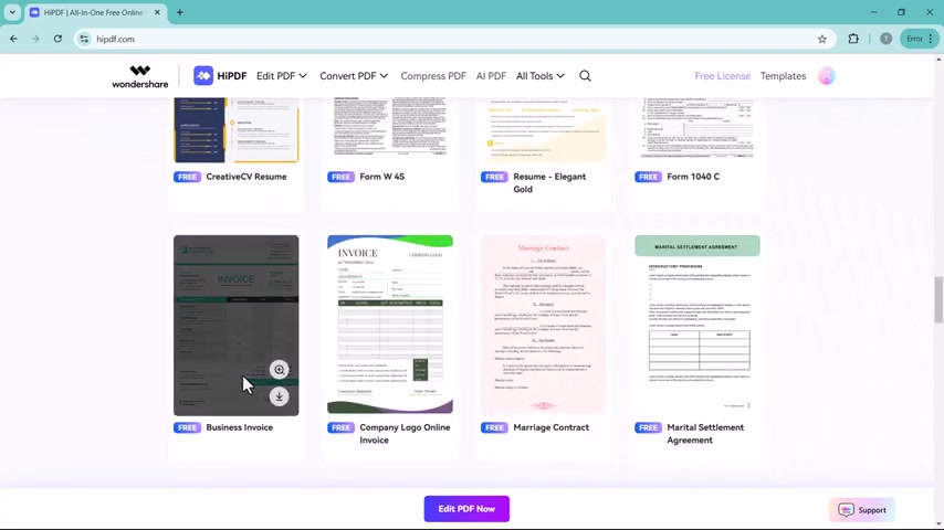 HiPDF: La herramienta online definitiva para editar PDF con IA