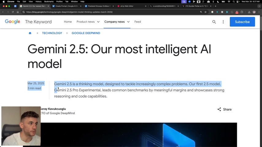Gemini 2.5: O Novo Modelo de IA da Google - Gratuito!