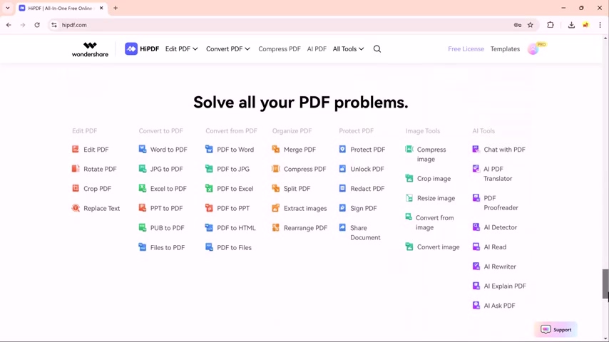 HiPDF: Sua solução completa e gratuita para PDFs online