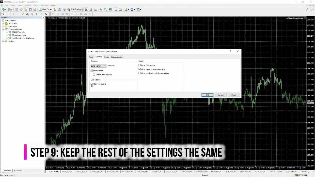 MetaTrader 4 (MT4) 交易機器人設定完整指南