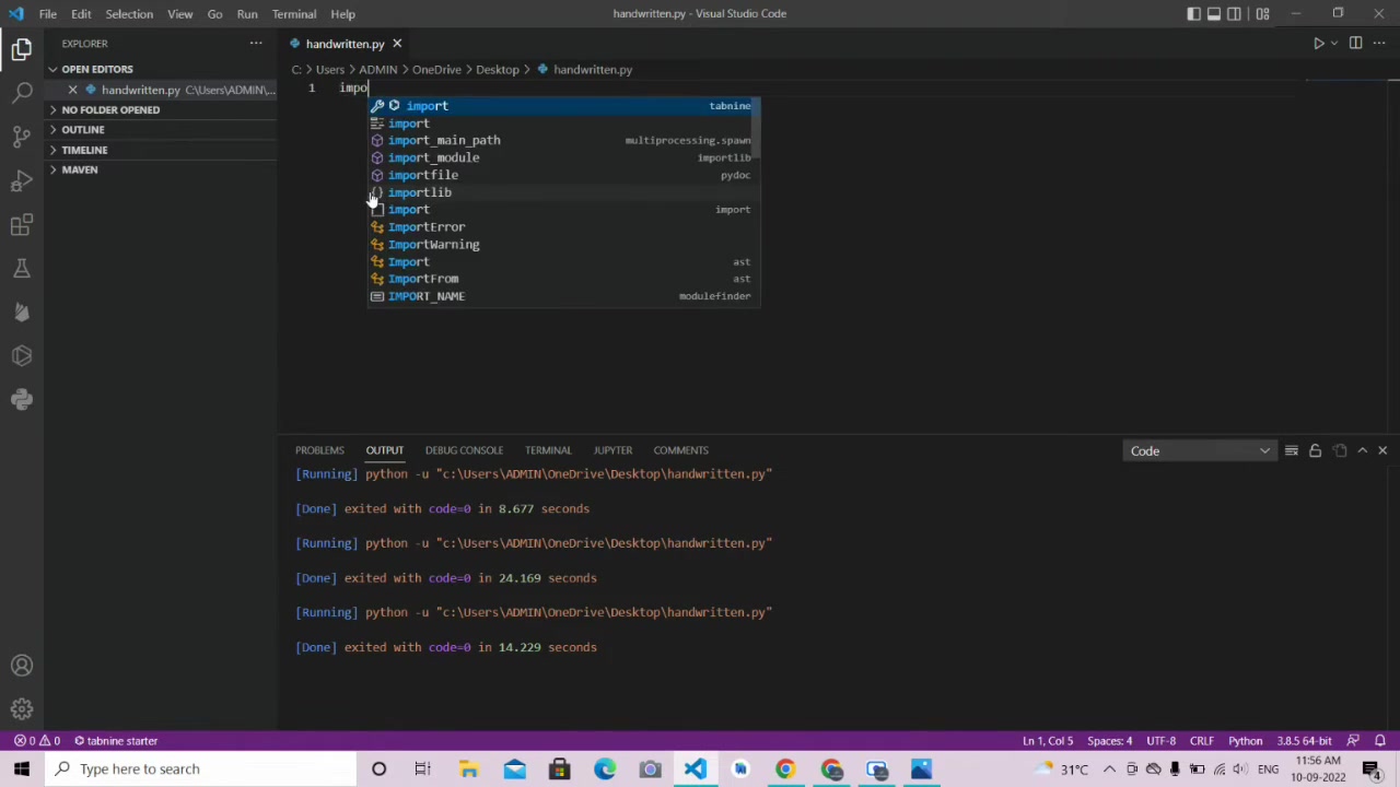 Python pywhatkit:テキストから手書き風変換、YouTube自動再生まで