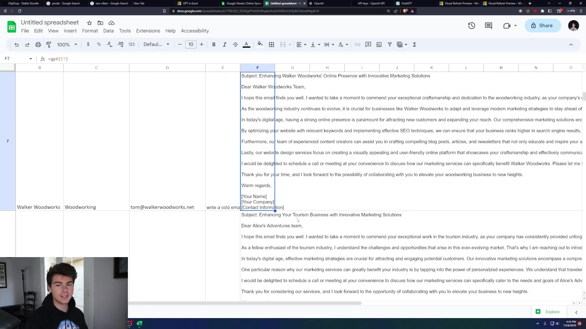 Integrando ChatGPT com Excel e Google Sheets: Guia Completo