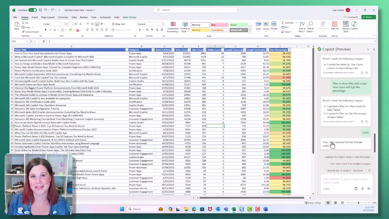 Microsoft Copilot en Excel: Potencia tu Análisis de Datos con IA