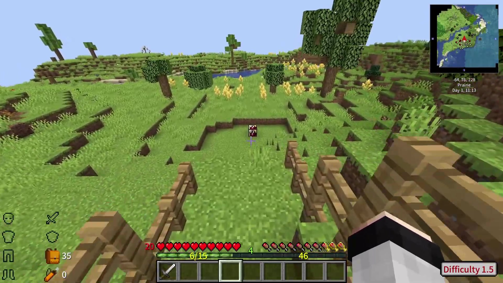 MinecraftラッキーブロックMODで冒険！MODパック導入とゲームプレイ