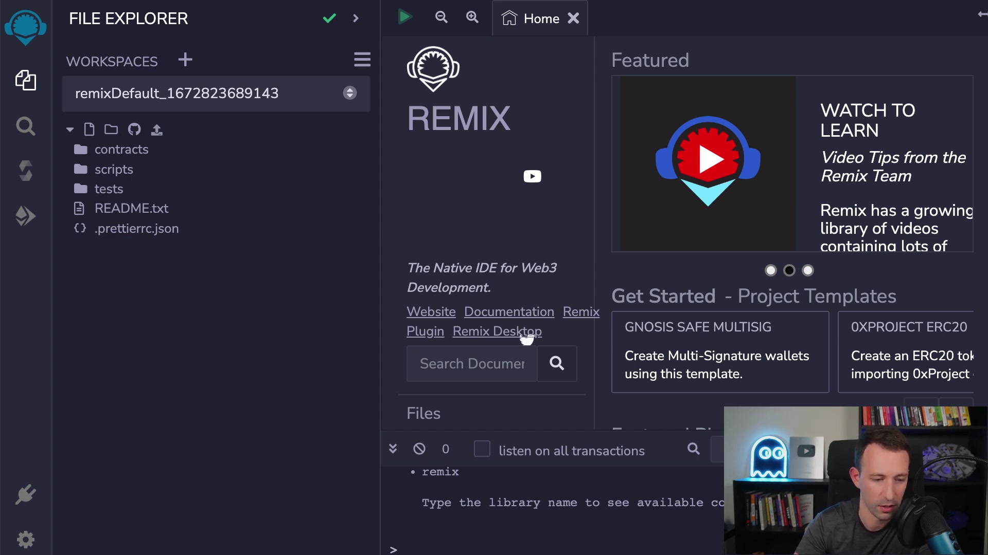Ethereumスマートコントラクト：RemixとSolidityで始める