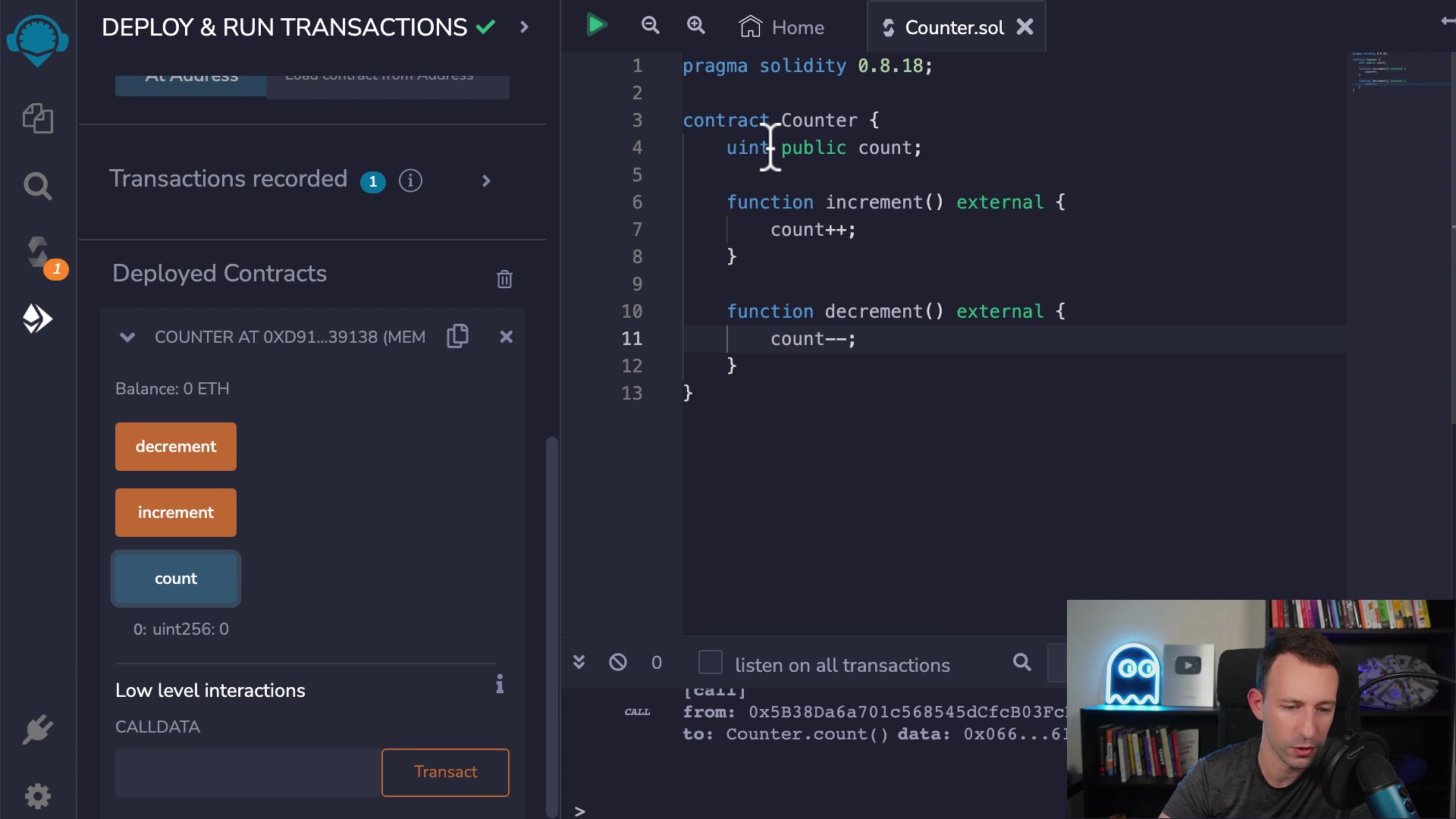 Ethereumスマートコントラクト：RemixとSolidityで始める