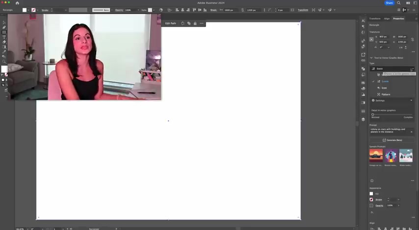 Crear arte con IA generativa en Adobe Illustrator: Guía completa
