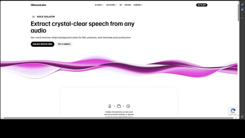 ElevenLabs Voice Isolator: Remove Background Noise & Enhance Audio