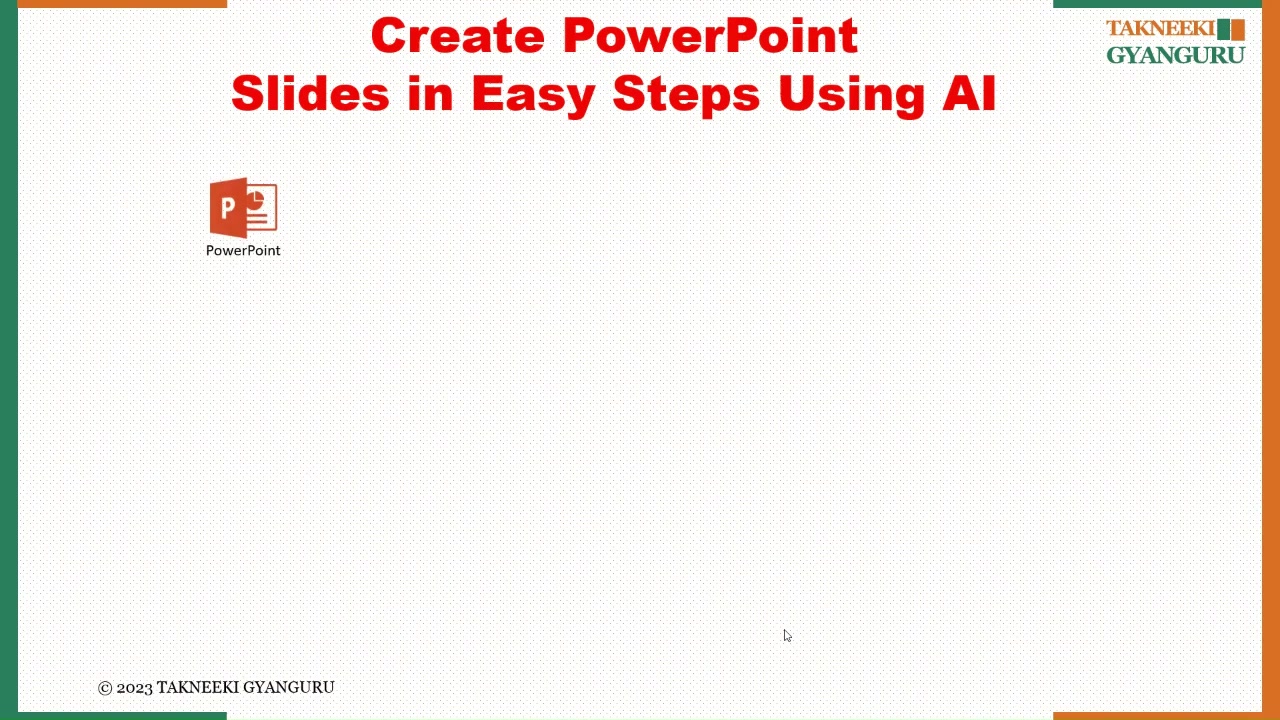 Crea Presentaciones Impactantes: PowerPoint con Inteligencia Artificial