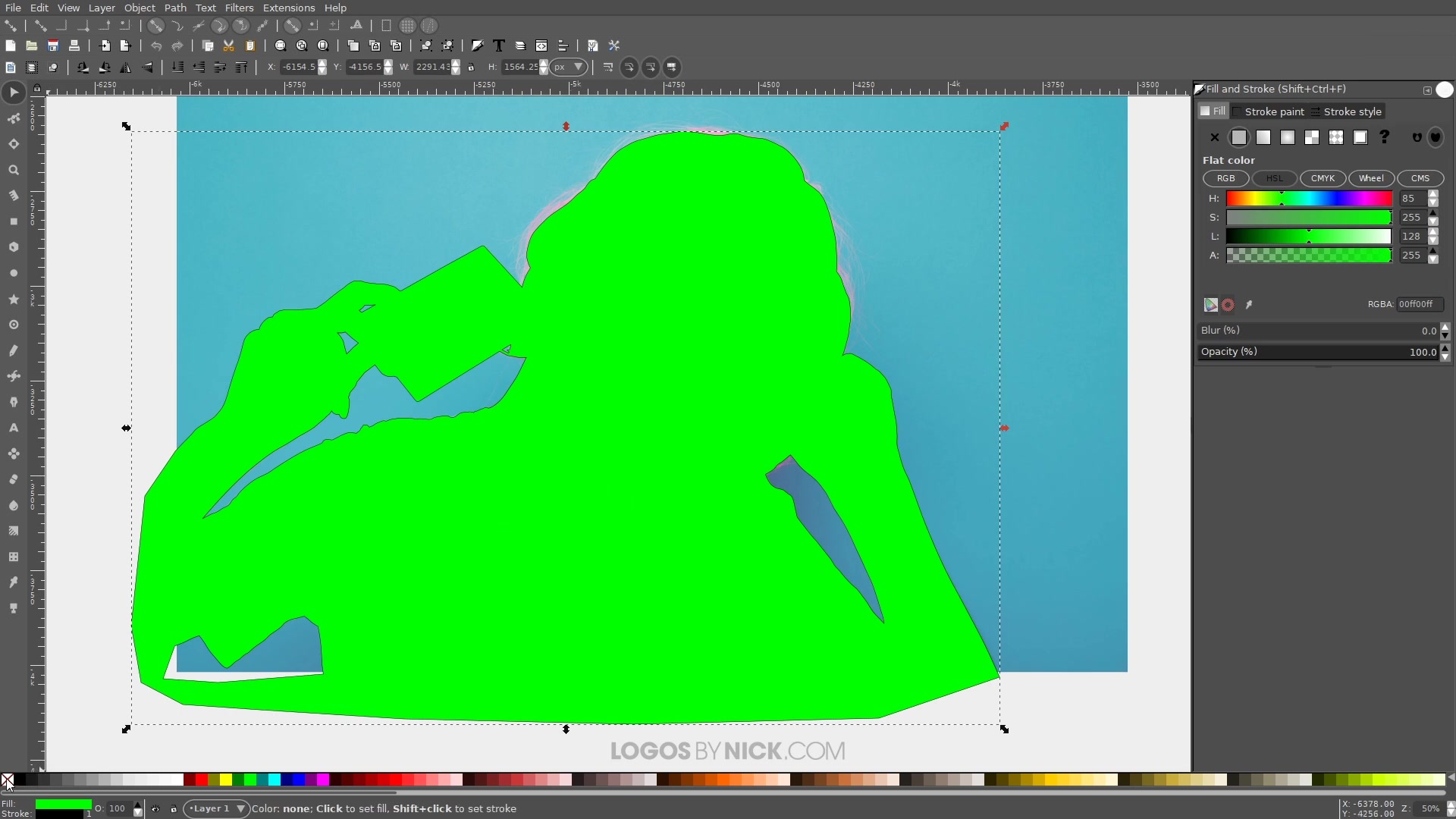 Inkscape照片裁剪终极指南：轻松移除图片背景